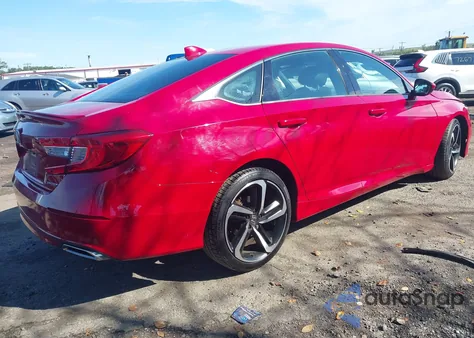 2018 Honda Accord Sport from USA, damaged, VIN 1HGCV1F33JA015370